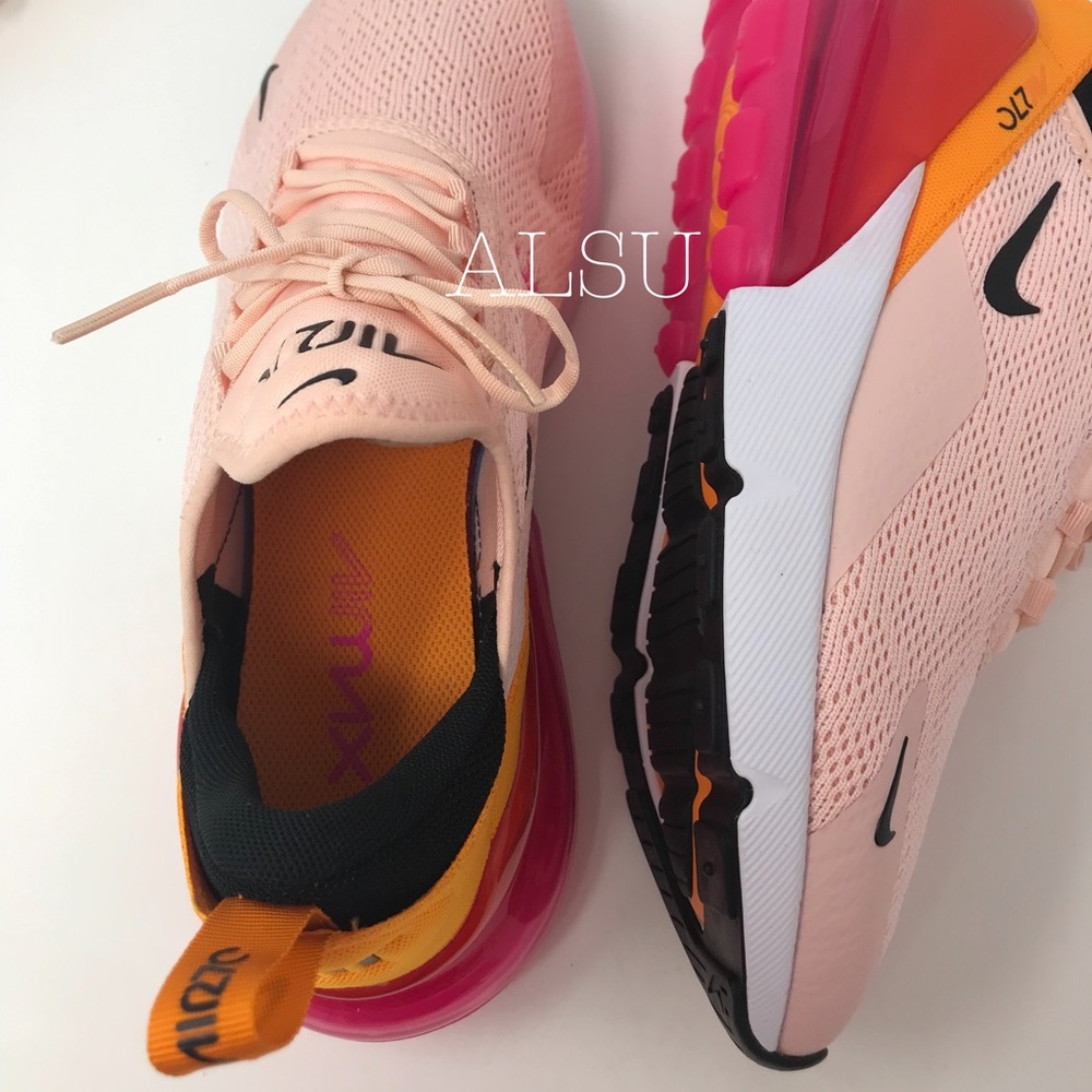 Nike Air Max 270 Washed Coral W AUTHENTIC - Picture 6 of 8